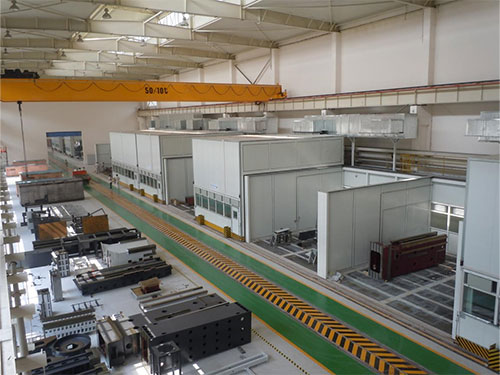 沈陽機(jī)床移動噴漆房項目