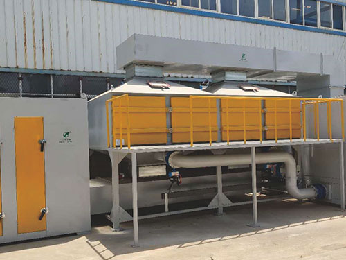 金太陽催化燃燒廢氣凈化項目